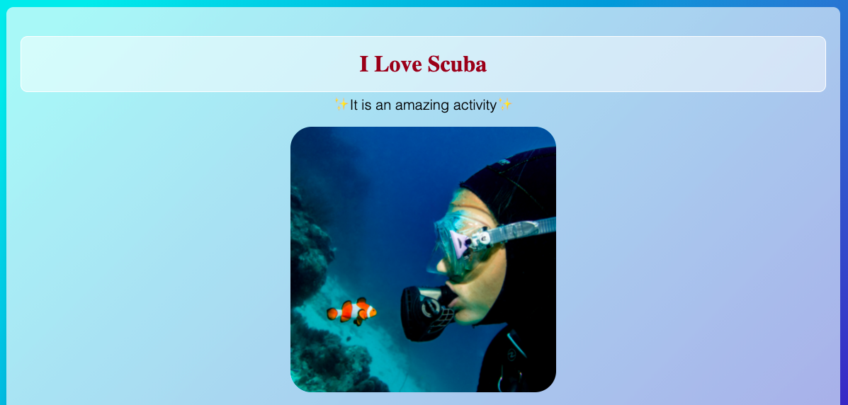 Scuba Application